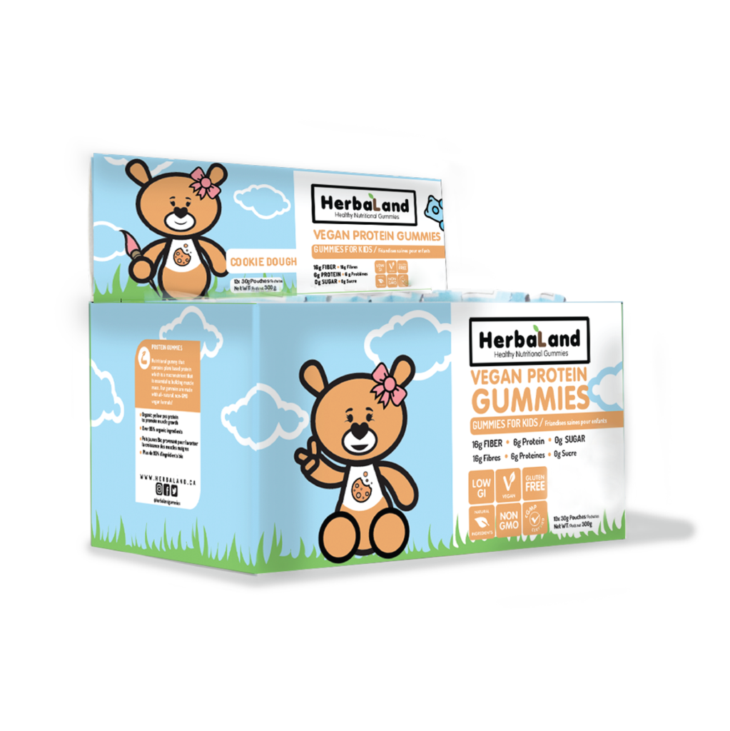Protein Gummies For Kids (Case) - Herbaland 