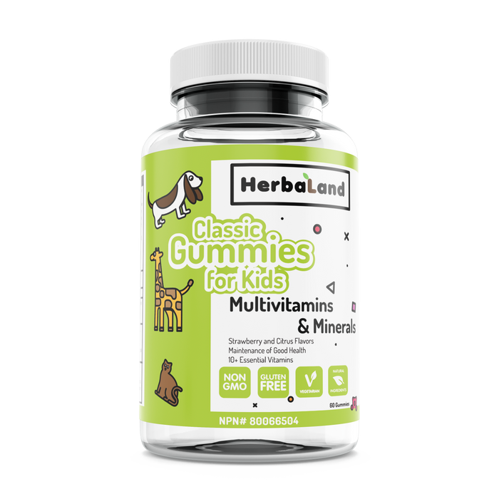 Classic Gummies for Kids: Multivitamins - Herbaland 
