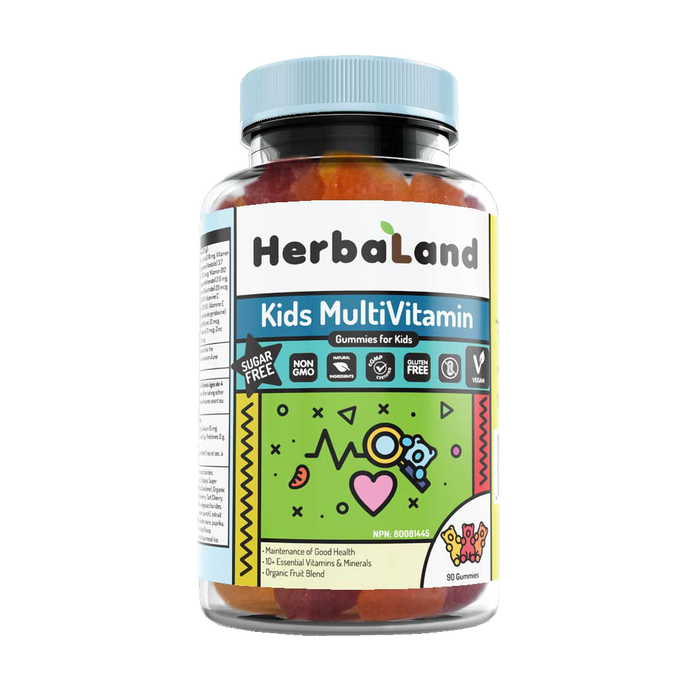 Gummies for Kids: Multivitamins (Sugar-free) - Herbaland 