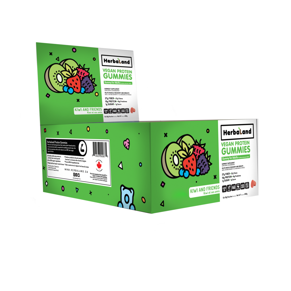 Protein Gummies (Case) - Herbaland 