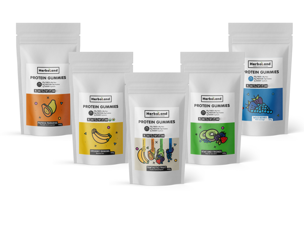 Protein Gummies - Big Bag - Herbaland 